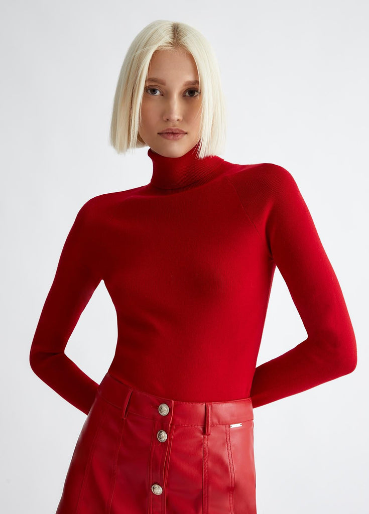 LIU JO ECS MAGLIA CHIUSA M/L CUT-OUT