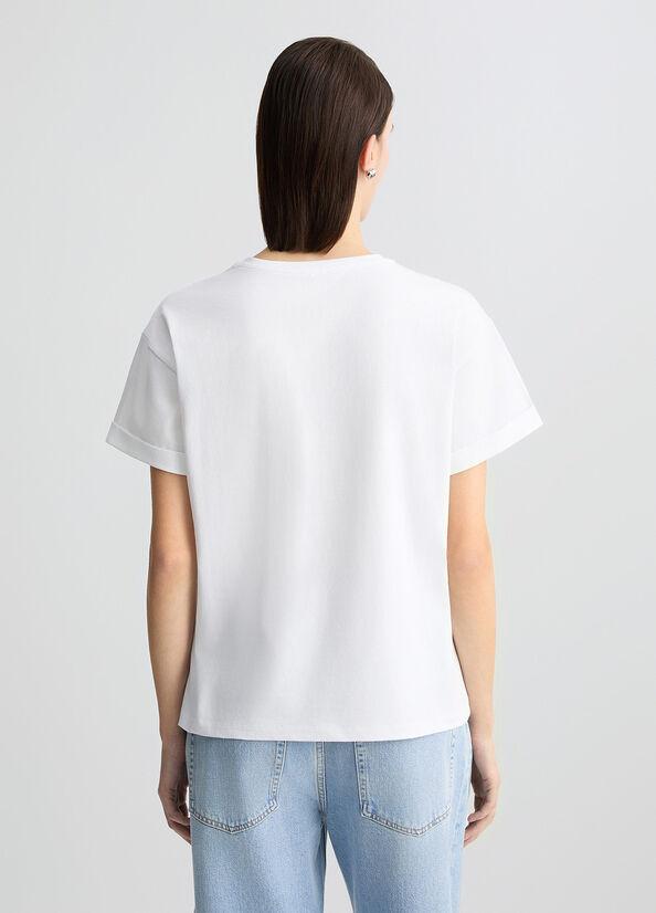 LIU JO ECS T-SHIRT BASICA M/C