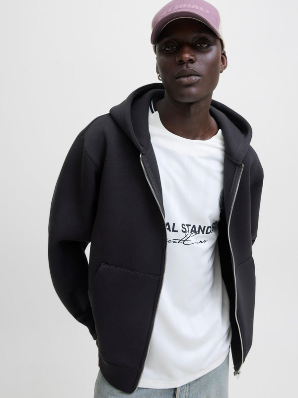 JACK AND JONES JCOCOVER SCUBA SWEAT ZIP HOOD NOOS