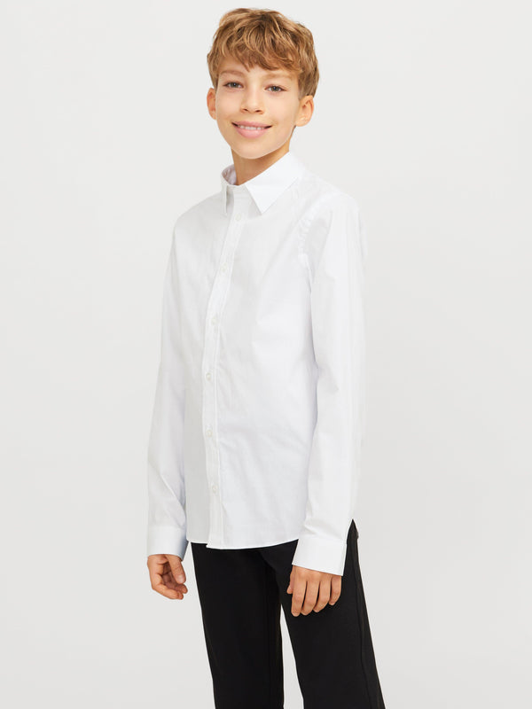 JACK JONES KIDS JJEAXEL STRETCH SHIRT LS NOOS JNR