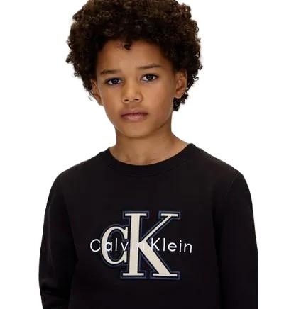 CALVIN KLEIN FESTIVE MONO SWEATSHIRT