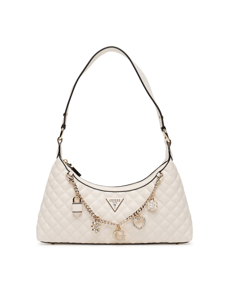 GUESS EVERLEE TOP ZIP SHOULDER BAG