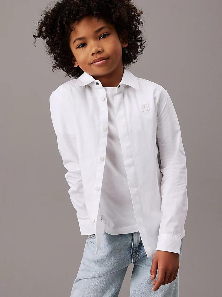 CALVIN KLEIN JEANS CEREMONY POPLIN SHIRT