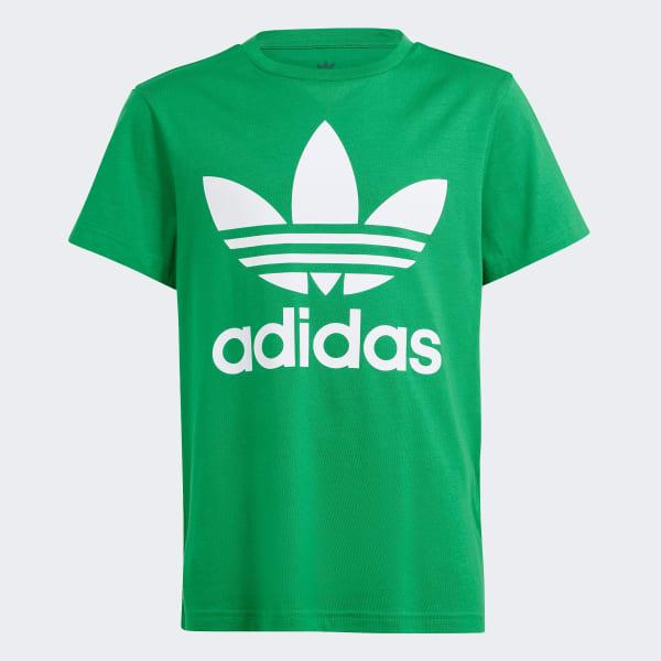 ADIDAS ORIGINALS TREFOIL TEE         GREEN