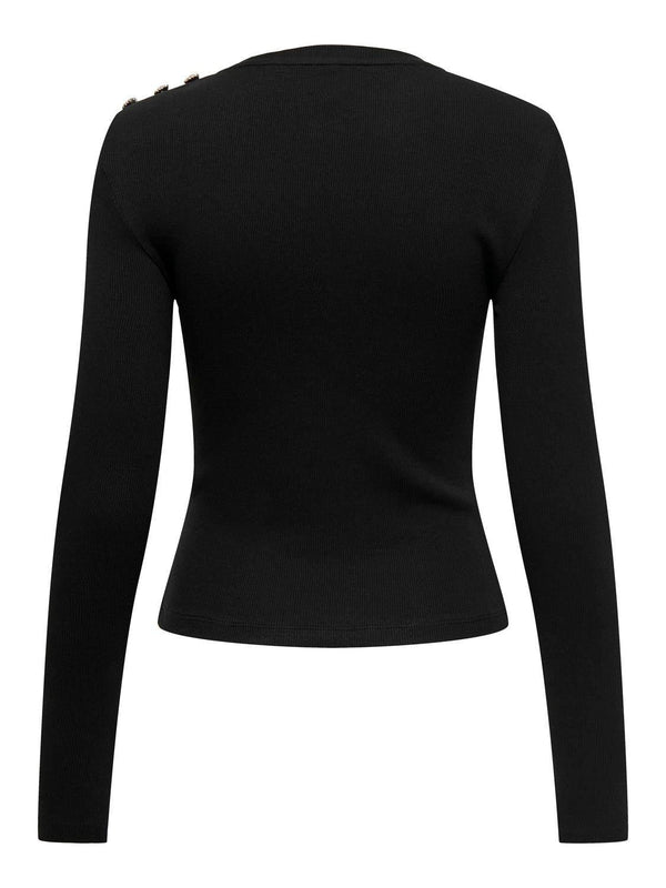 ONLY ONLCHECKIE LIFE L/S TOP BOX JRS