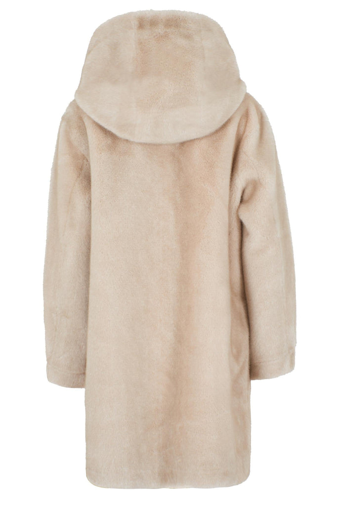 YES ZEE CAPPOTTO DONNA CON CAPPUCCIO