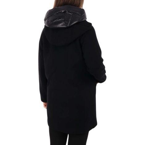 YES ZEE CAPPOTTO DONNA CON FINTO GILET STACCABILE