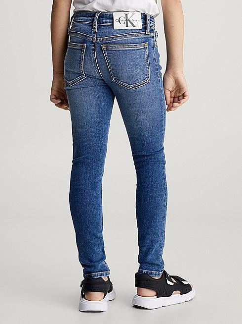 CALVIN KLEIN JEANS MR SKINNY ESS SERENE BLUE