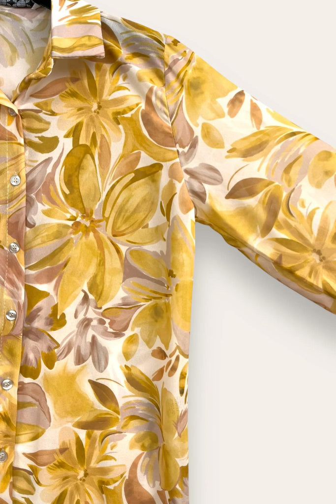 LOVEme Camicia in georgette in fantasia