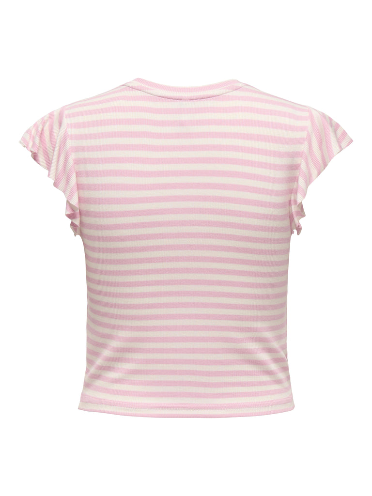 ONLY ONLBELIA S/L FRILL TOP BOX JRS