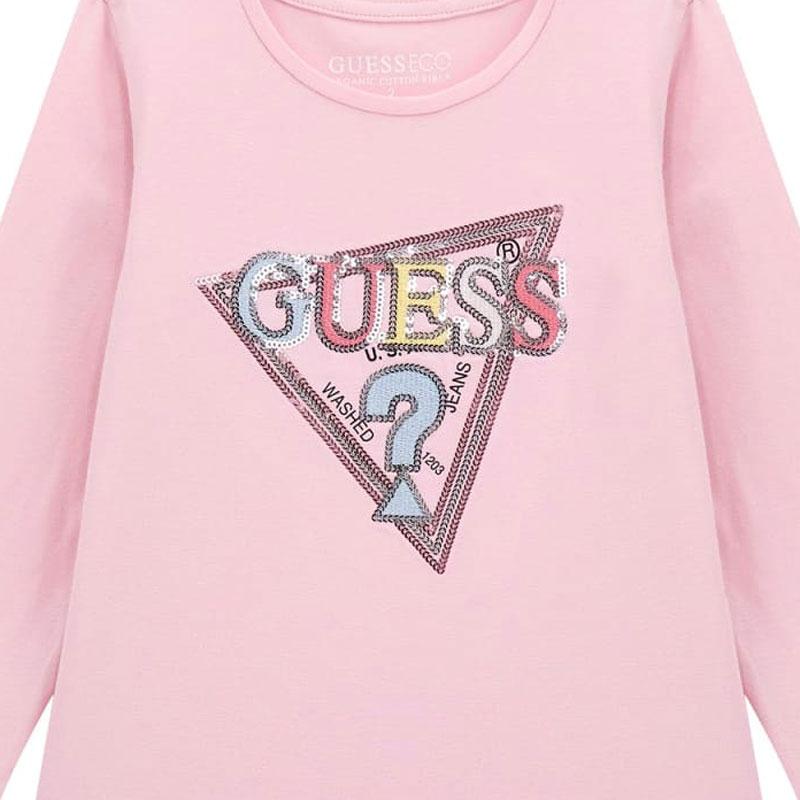 GUESS HIGH LOW LS T-SHIRT
