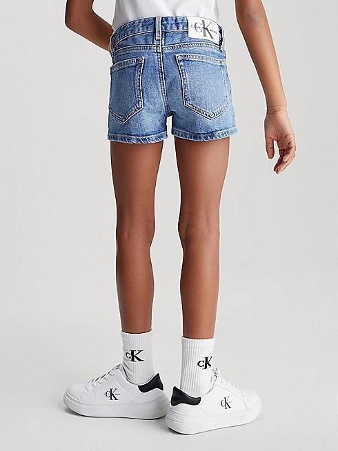 CALVIN KLEIN JEANS MR SLIM AUTH MID BLUE DNM SHOR