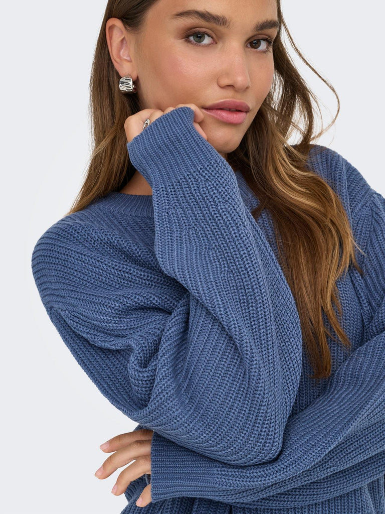 ONLY ONLMILOUZ LS RIB PULLOVER KNT NOOS