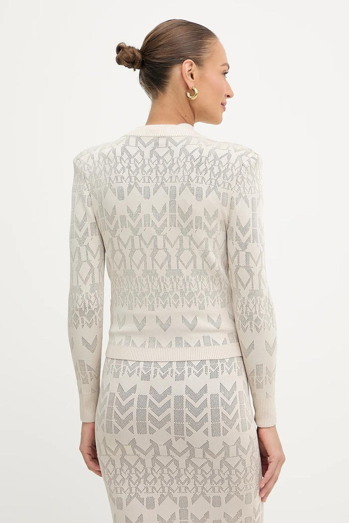 GUESS MARCIANO BILLIE MONOGRAM CARDI SWTR