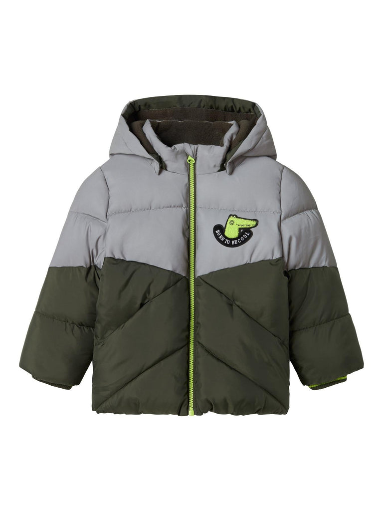 NAME.IT NMMMORTEN PUFFER JACKET DINO DETAIL1