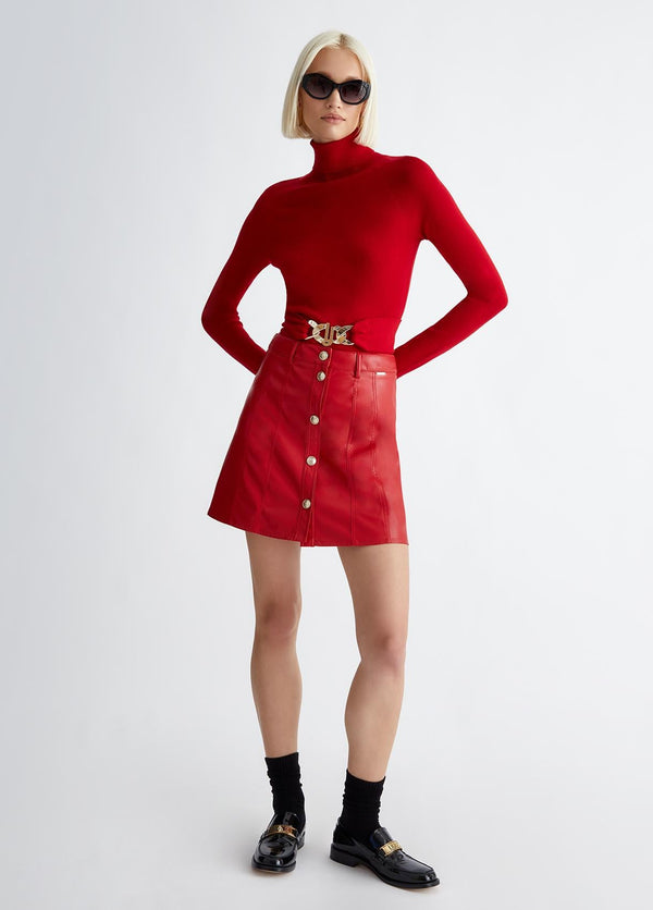 LIU JO ECS MAGLIA CHIUSA M/L CUT-OUT