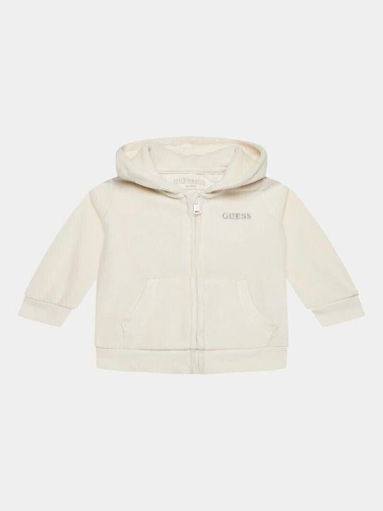 GUESS CHENILLE SET HOODED TOP + PANT