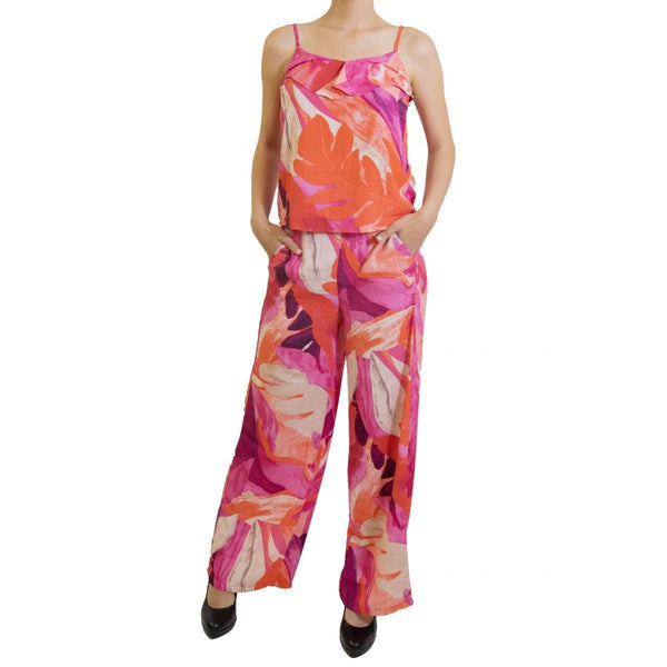 ONLY ONLALMA LIFE POLY FRILL SINGLET AOP