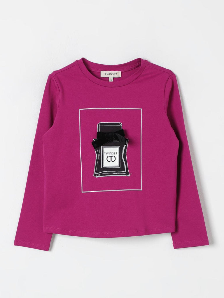 TWINSET T-SHIRT M/L STAMPA PARFUME