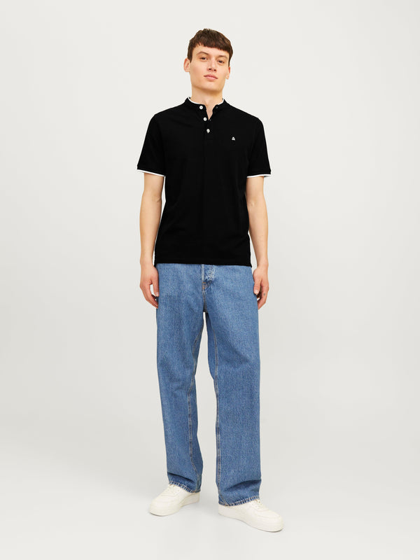 JACK AND JONES JJEPAULOS MAO POLO SS NOOS