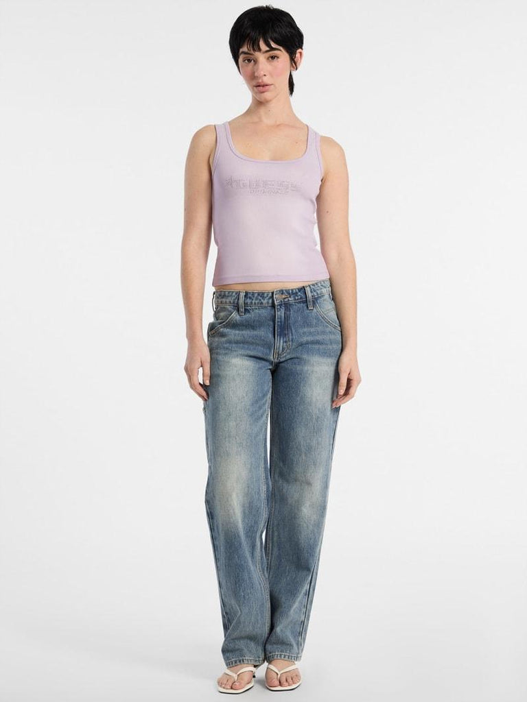 GUESS GO RHINESTONE TANK