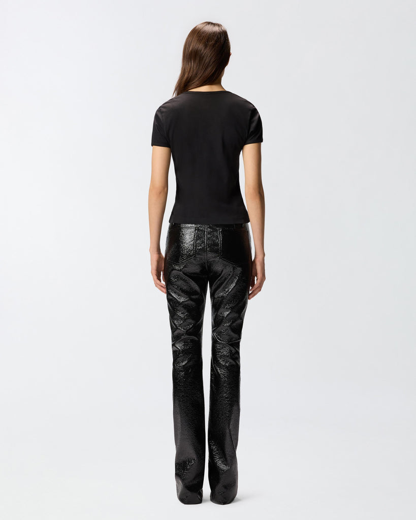 PINKO INTENSO T-SHIRT JERSEY RICAMO