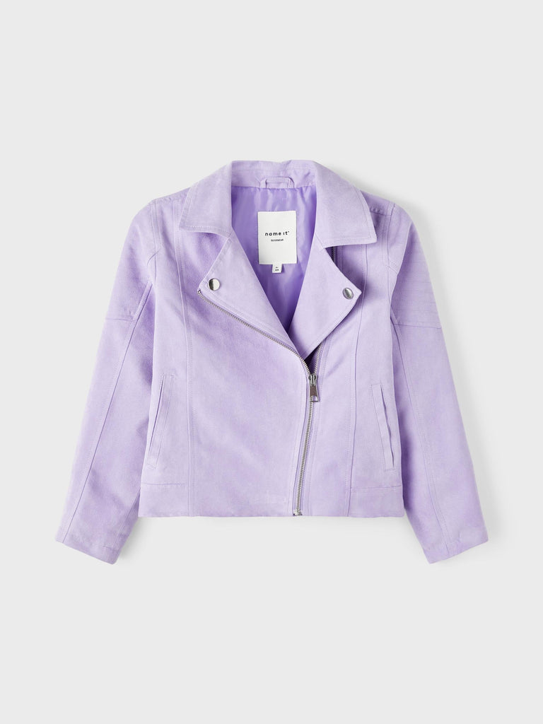 NAME.IT NKFMOLLY FAUX SUEDE JACKET