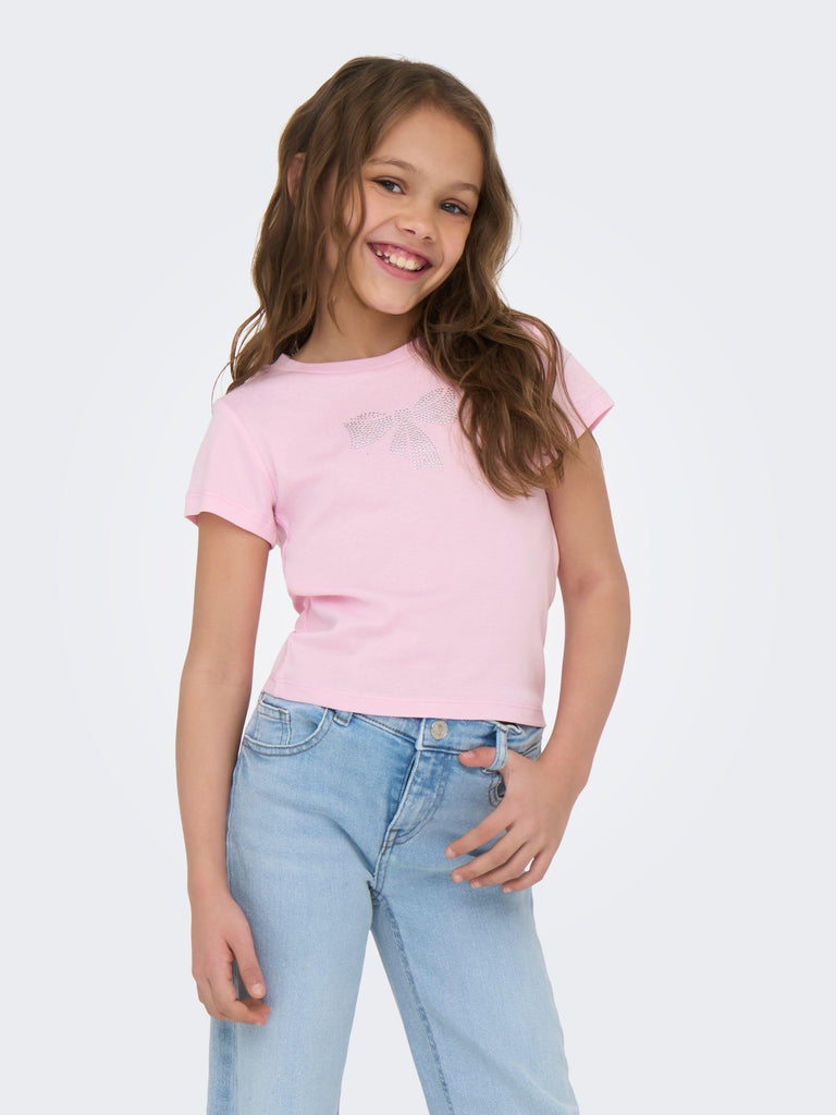 ONLY KIDS KOGKIRA LIFE SS BLNG O-NECK BABY TEE JRS