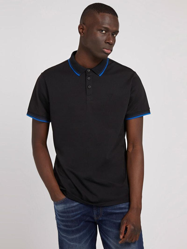 GUESS SS SPORTS PIQUE TRNGL POLO