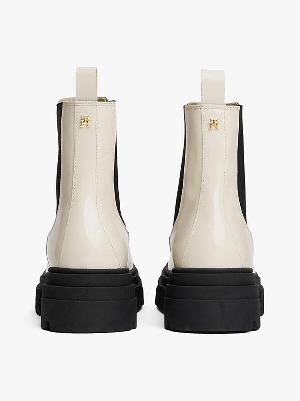 TOMMY HILFIGER TH SHINY LEATHER CHE