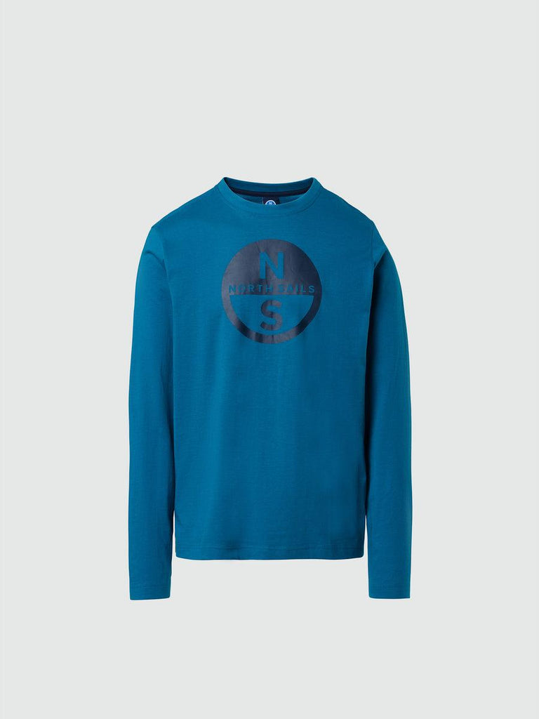 NORTH SAILS T SHIRT LONG SLEEVE W/GRAPHIC