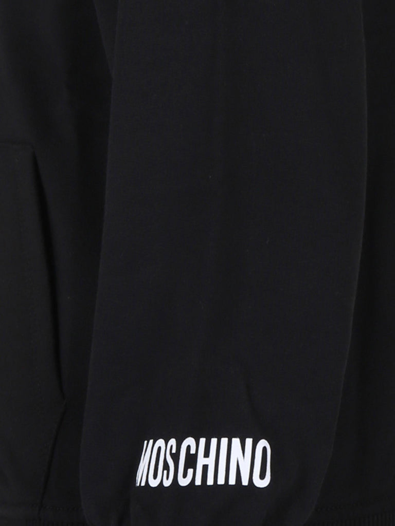 MOSCHINO KID FELPA C/CAPPUCCIO