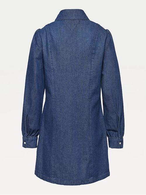 TOMMY HILFIGER DENIM SHIRT DRESS