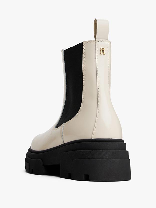 TOMMY HILFIGER TH SHINY LEATHER CHE