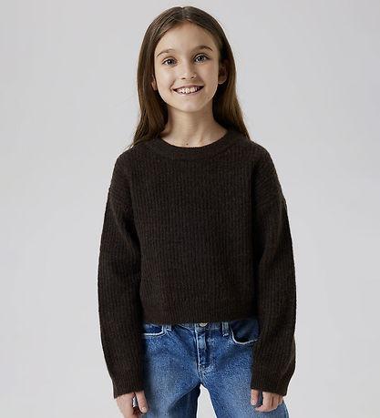 NAME.IT NKFHOLLY LS BOXY SHORT KNIT NOOS