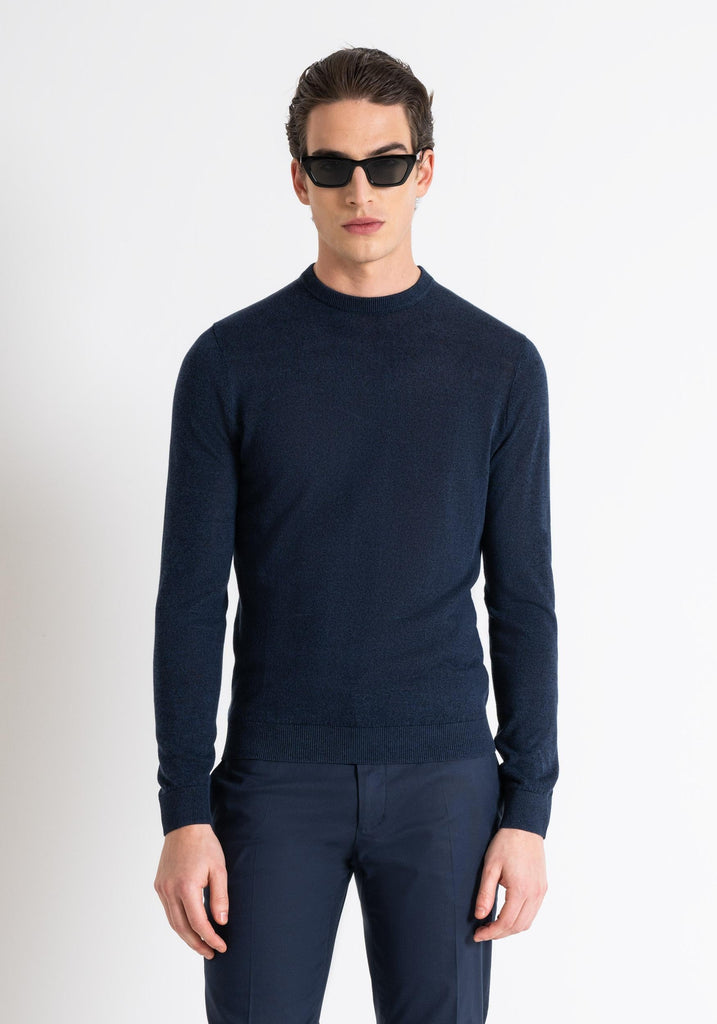 ANTONY MORATO MAGLIA SLIM FIT IN FILATO MIST