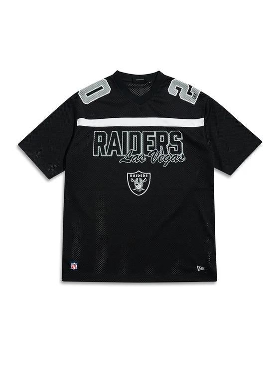 NEW ERA NFL MESH GRPHC JERSEY LASRAI  BLK