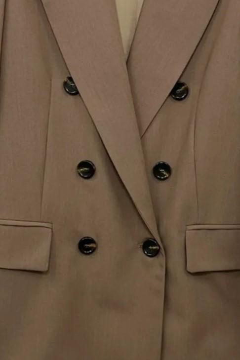 LOVEme Giacca doppiopetto foderata