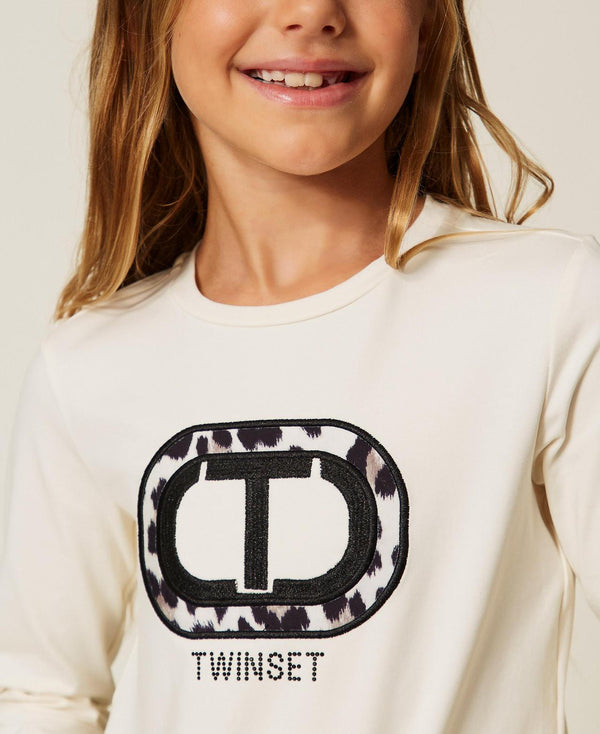 TWINSET T-SHIRT CROPPED M/L