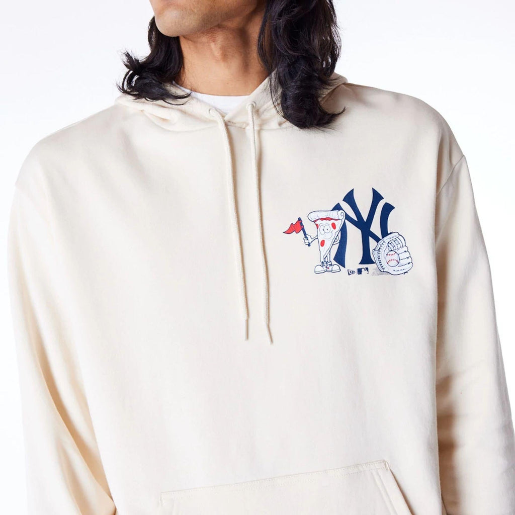 NEW ERA MLB FOOD GRPHC OS HOODIE NEYYAN  LTCNVY