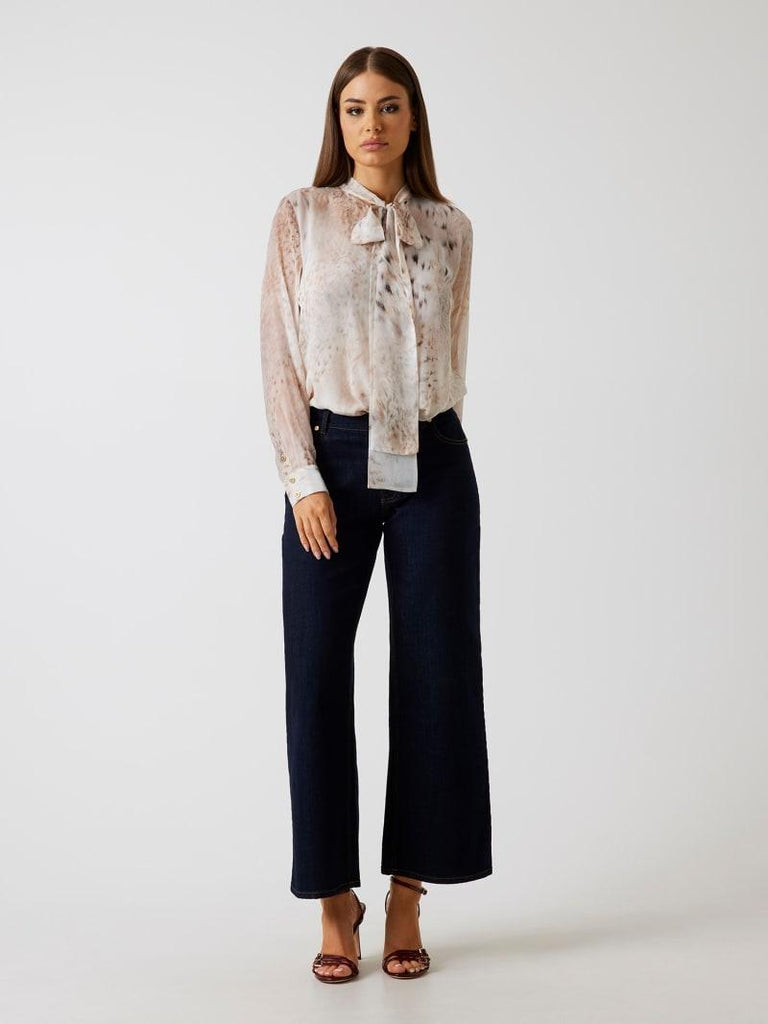 GUESS MARCIANO VERITY BOW LS BLOUSE