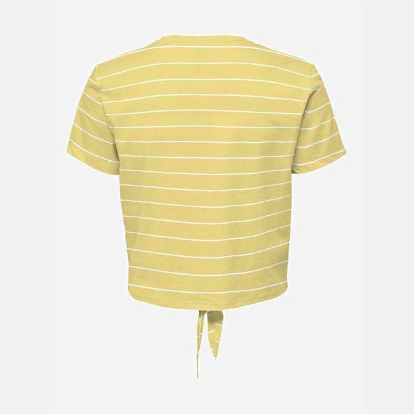 ONLY ONLMAY S/S SHORT KNOT TOP BOX JRS