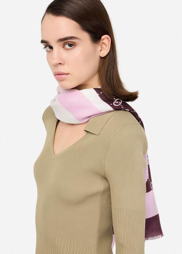 LIU JO ECS STOLA CHECK 70X180