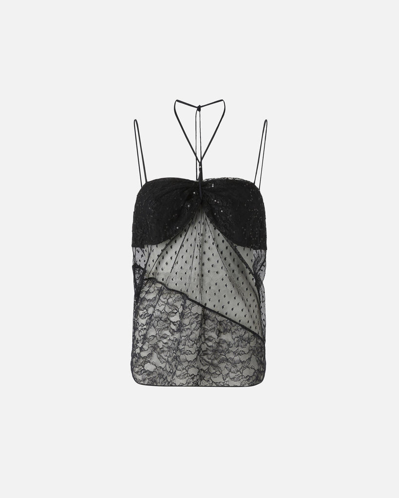 PINKO BIGLIE TOP PATCH PIZZI