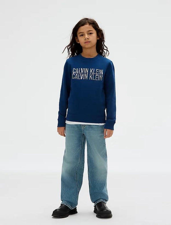 CALVIN KLEIN TERRY SEASONAL LOGO CN