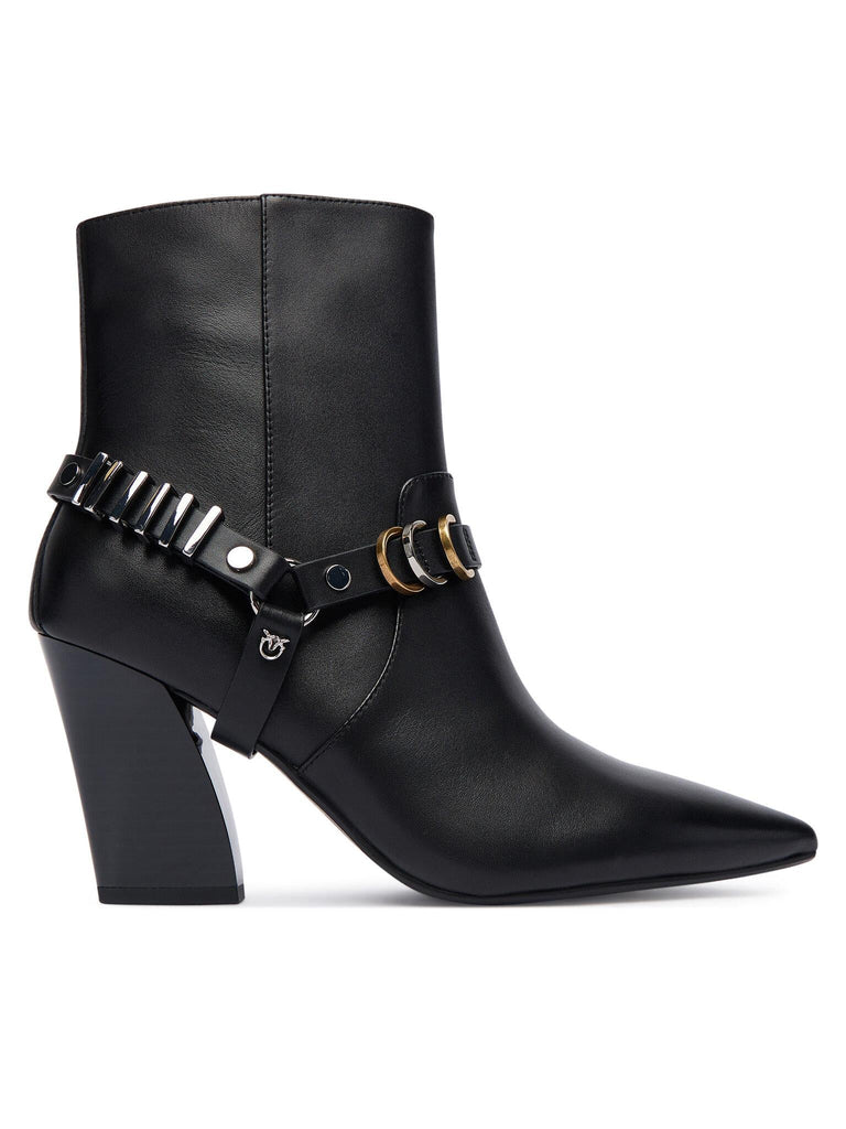 PINKO VIOLA 02 - ANKLE BOOT CALF LEATHER