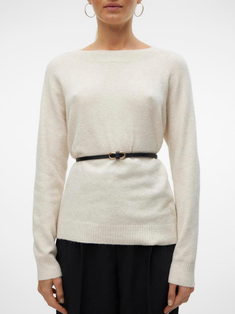 VERO MODA VMDOFFY LS O-NECK BLOUSE GA NOOS