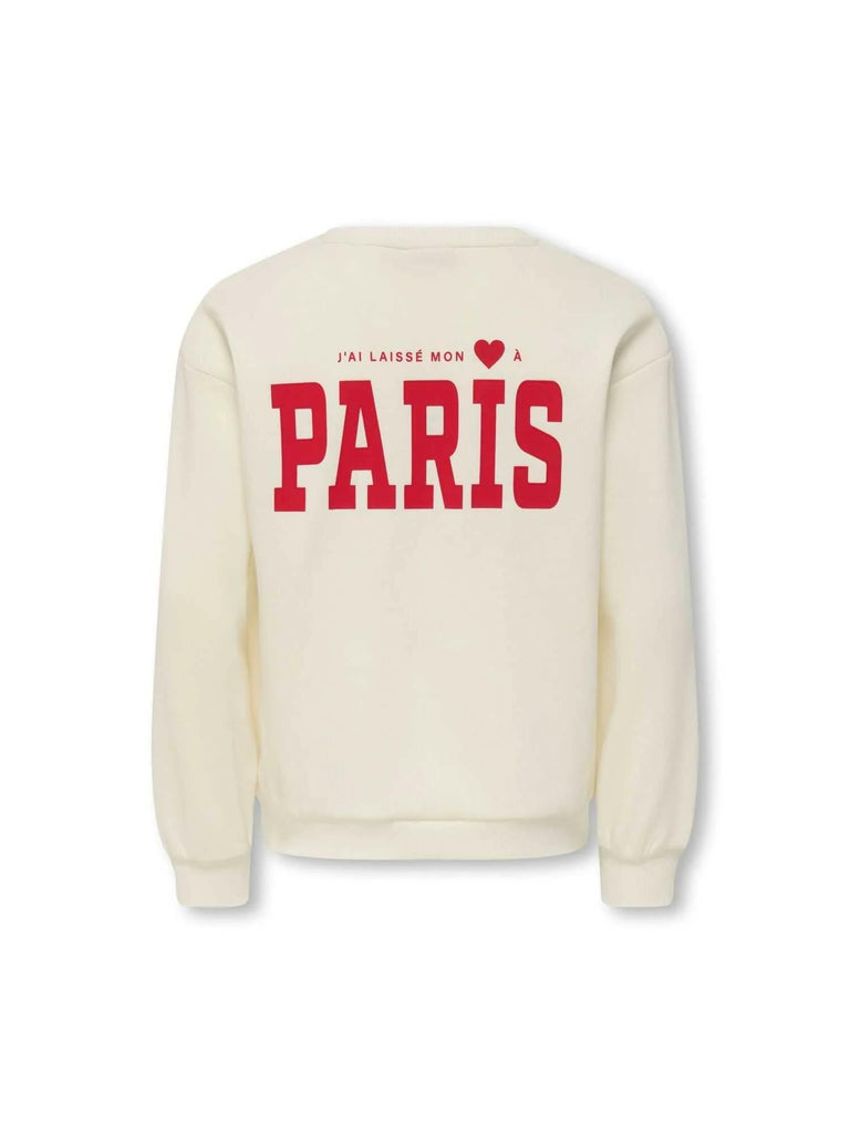 ONLY KIDS KOGMARISA L/S O-NECK LOOSE PRINTED SWT