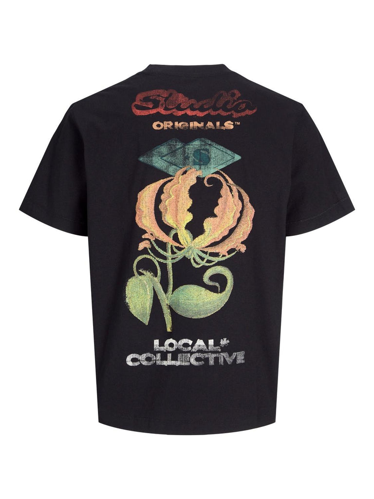 JACK AND JONES JORRETIRO BACK TEE SS CREW NECK SE25