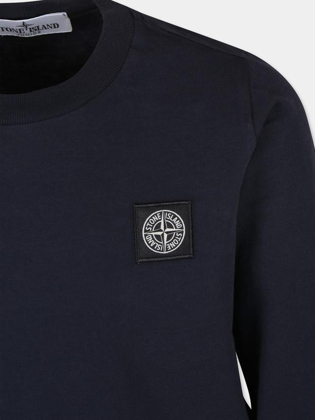STONE ISLAND JUNIOR T SHIRT
